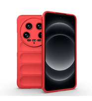 Xiaomi Mi 14 Ultra Uyumlu Kılıf Esnek TPU Oyuklu Arka Yüzey Tasarımlı Zore Etnik Silikon Kapak