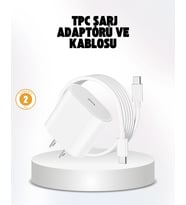 İphone Ve İpad Uyumlu 20w Güvenli Usb-c Hızlı Şarj Adaptörü