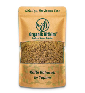 Organik Bitkim Köfte Baharatı - Ev Yapımı 100 gr