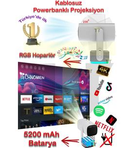 Taşınabilir Bluetooth Hoparlör 1080x720P Android 11.0 ile Otomatik Odaklama