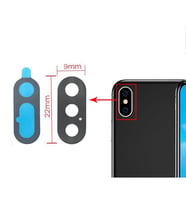 iPhone X Uyumlu Kamera Lensi Kamera Camı