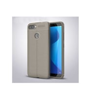 Asus Zenfone Max Plus (M1) ZB570TL Uyumlu Kılıf Zore Niss Silikon Kapak (Gri)