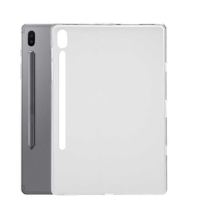 Samsung Galaxy Tab S7 FE LTE T730 T735 T737 12.4" Kılıf Tablet Hibrit Silikon Ca (Renksiz)