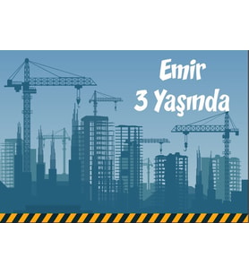 Vinçler Temalı Doğum Günü Afişi 35X50 cm