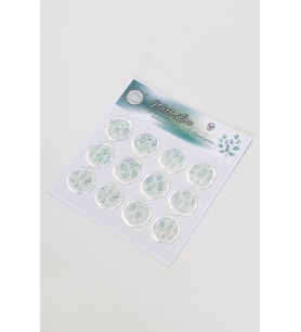 Mühürcüm 12 Adet Hazır Kendinden Yapışkanlı Okaliptüs Sticker Mühür KYSM106