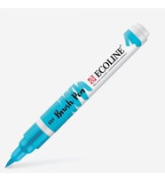 Talens Ecoline Brush Pen Fırça Uçlu Kalem 551 Sky Blue Light 