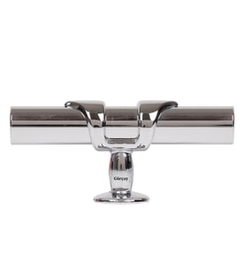 Luxury Maça Kulp Krom Düğme (2 Adet)