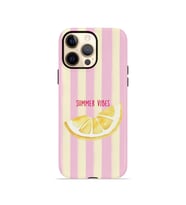 iPhone 12 Pro Vorian Çift Katmanlı MagSafe Kılıf Summer Vibes Lemon