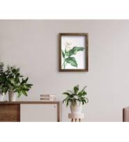BK Home Doğal Masif Ahşap Çerçeveli Tablo 45x65cm-7