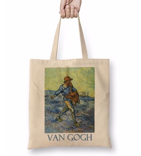The Sower By Vincent Van Gogh Bez Çanta Uzun Saplı