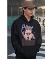 Post Malone Rapper Baskılı Unisex Oversize Şarkıcı Hoodie