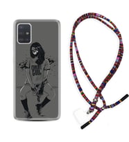Samsung a71 A72 A73 A7 A9 2018 C7 C9 Kılıf Boyun Asklı Rasta Silikon Purest Evil 1627