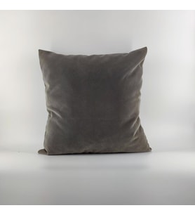 Taupe Kadife Kırlent Kılıfı (Karışık)