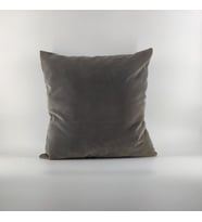 Taupe Kadife Kırlent Kılıfı (Karışık)