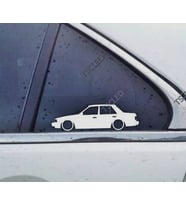 323 sedan Kelebek Cam Oto Sticker 2 Adet