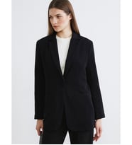 LCW Modest Siyah Kadın Blazer Ceket