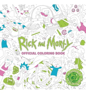 Rick And Morty Official Coloring Book (Krem)
