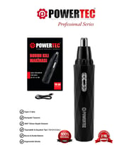 Powertec TR-50 Profesyonel Type-C Şarjlı Burun & Kulak Kılı Tıraş Makinesi