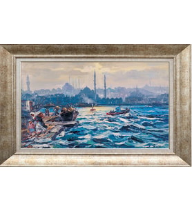 GÜMÜŞ ÇERÇEVELİ TABLO N692