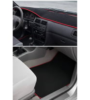 Toyota Corolla Efsane Kasa (1992-1998) Uyumlu 5’li Oto Halı Paspas & Torpido Koruma Kaplama Seti