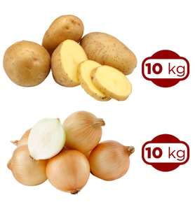 GELTAT Patates Afyon 10 Kg ve  Kuru Sogan 10 kg 