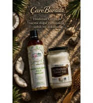 ÇareBurada Hindistan Cevizi Özlü Şampuan 400 ml + Katı Hindistan Cevizi Yağı 330 ml
