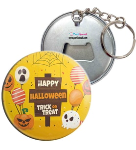 Happy Halloween Party Key Ring