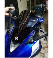 Yamaha Yzf R 25 Ön Siperlik Camı Füme Renk Biadil Marka 2014/2017 Uyumlu _Supermoto (Renksiz)