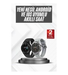 Mey İthalat® Akıllı Saat Çok Fonksiyonlu Çağrı Cevaplayabilen Bildirim Görme Uzun Pil Ömrü