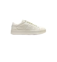 Lufian Zeus Erkek Hakiki Deri Sneaker Ayakkabı (Beyaz)