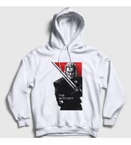 Presmono Unisex Beyaz Geralt Of Rivia V2 Dizi Witcher Kapüşonlu Sweatshirt 321267tt
