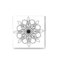 DBSanatevi Mandala Çiçek Tablo 35 X 35 Cm