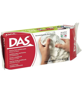DAS SERAMİK HAMURU BEYAZ 0.5 KG