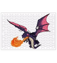 Clash of Clans Dragao Puzzle 240 Parça Yapboz