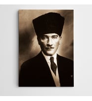 Cumhurbaşkanı Atatürk Kanvas Tablo