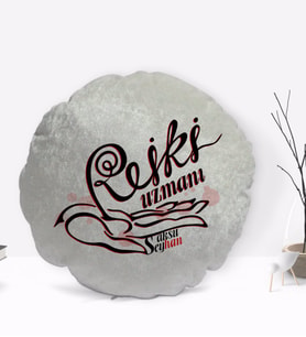 BK Gift Kişiye Özel İsimli Reiki Uzmanı Tasarımlı Dekoratif Kırlent Yastık-2