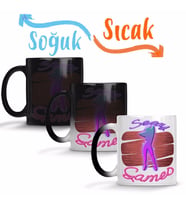 Neon Sexy Games 2 Sihirli Kupa Bardak Porselen