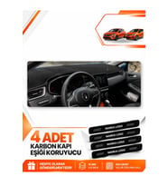 RENAULT CLIO 5 (2019-2026) Uyumlu Ön Torpido Koruma Kılıfı Halısı - Siyah
