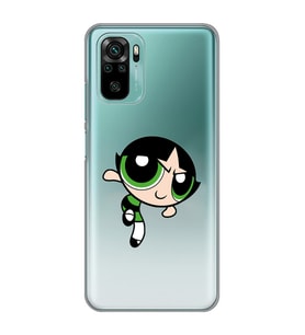 Xiaomi Redmi Note 10 / Note 10S Uyumlu Buttercup Tasarımlı Şeffaf Telefon Kılıfı