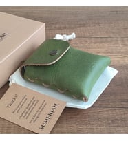 Sumerianwallet Deri Sigara Kılıfı Yeşil (Anahtarlık Hediye )