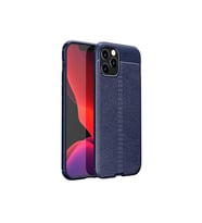 Apple iPhone 12 Pro Max Uyumlu Kılıf Zore Niss Silikon Kapak (Lacivert)