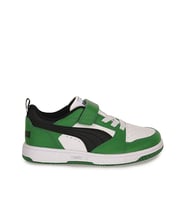 Puma Rebound V6 Lo Ac Çocuk Sneaker 39741905 BEYAZ YEŞİL