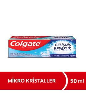 Colgate Gelişmiş Beyazlık Macun 50 Ml Yeni