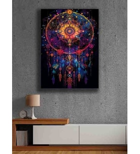 Koç stüdyo Modern tasarım kanvas tablo 50x70 (Çok Renkli)