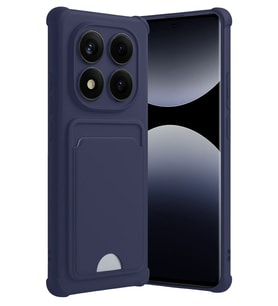 Redmi Note 14 Pro 4G Kelvin Kartvizitli Silikon - Lacivert
