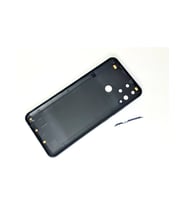 Oppo Realme C15 kasa Arka Pil Batarya Kapağı (Gri)