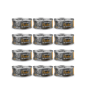 Hypo-Allergenic Sos İçinde Tavuk Etli Tahılsız Yetişkin Kedi Konservesi 70gr - 12 Adet