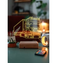 Scania, Tır 16 Renk Kumandalı 3D Gece Lambası