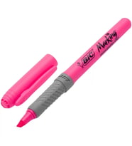Bic Brite Liner Grip Kalem Tipi Pembe Fosforlu Kalem (5 li Paket)