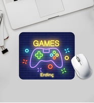 Kişiye Özel Gamer Mouse Pad (Mavi)